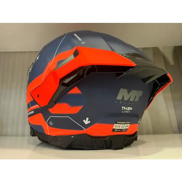 KASK MT THUNDER 4R SV LUMEX C24 MAT TURUNCU