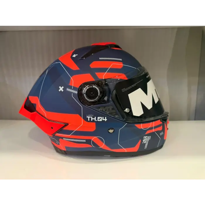 KASK MT THUNDER 4R SV LUMEX C24 MAT TURUNCU