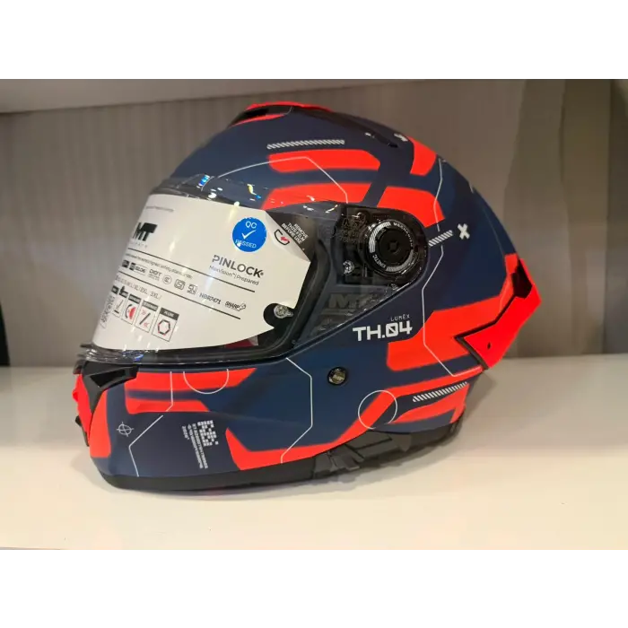 KASK MT THUNDER 4R SV LUMEX C24 MAT TURUNCU