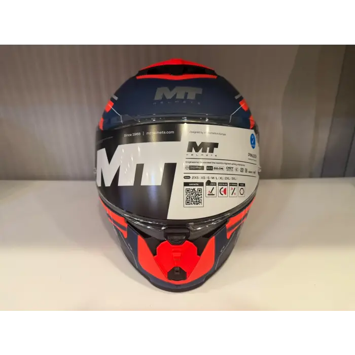 KASK MT THUNDER 4R SV LUMEX C24 MAT TURUNCU