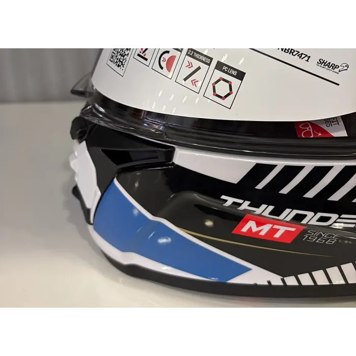 KASK MT THUNDER 4R SV LUMİNENCE A7 PARLAK