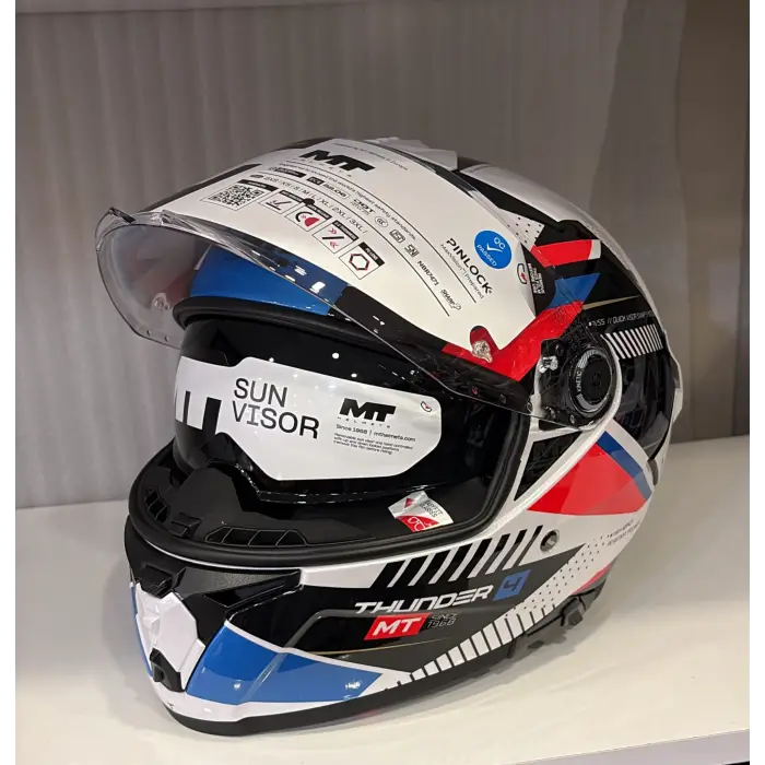 KASK MT THUNDER 4R SV LUMİNENCE A7 PARLAK