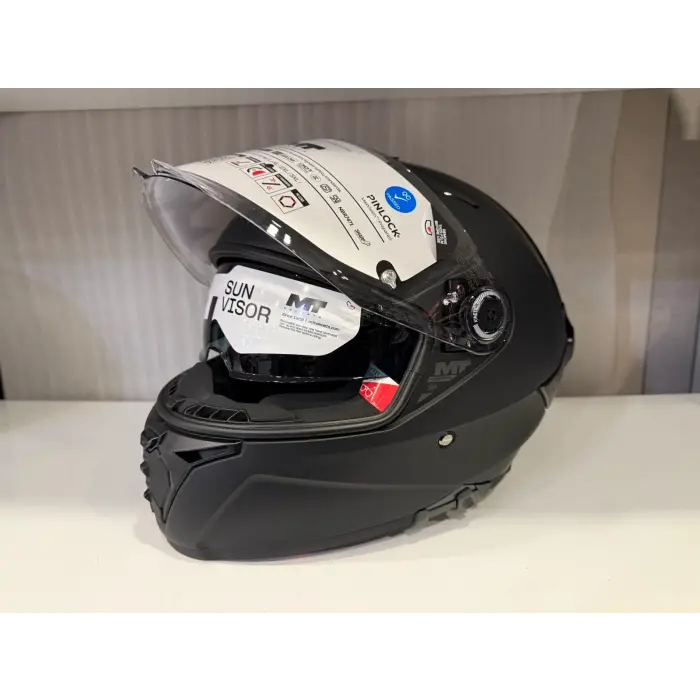 KASK MT THUNDER 4R SV PURE MAT SİYAH