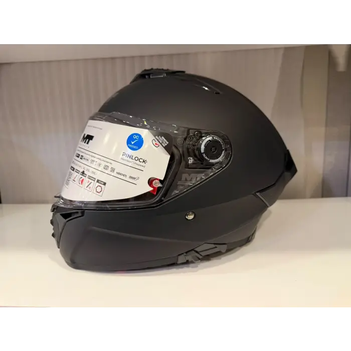 KASK MT THUNDER 4R SV PURE MAT SİYAH