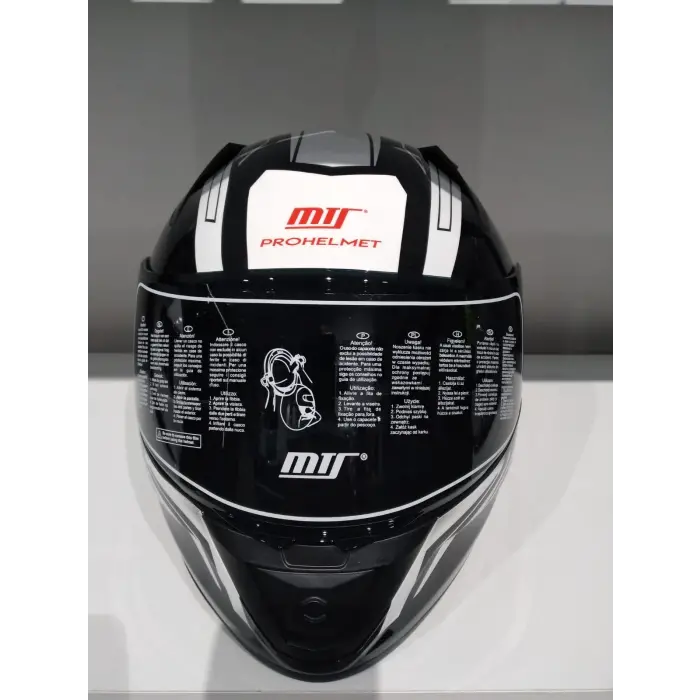 KASK MTS PRO 801 ENERGY GÜNEŞ GÖZLÜKLÜ BLACK/WHITE