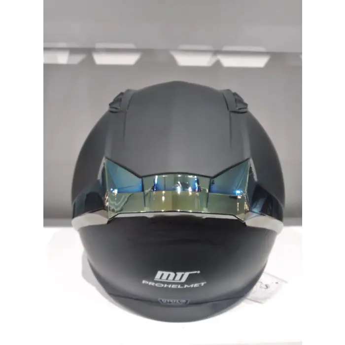 KASK MTS PRO 801 MAT SİYAH GÜNEŞ GÖZLÜKLÜ