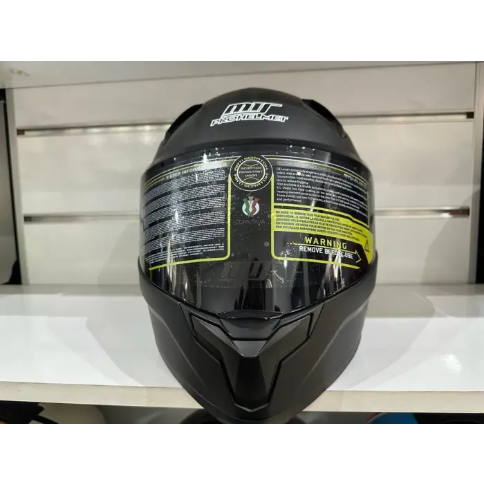 KASK MTS PRO 910 GÜNEŞ GÖZLÜKLÜ MAT SİYAH