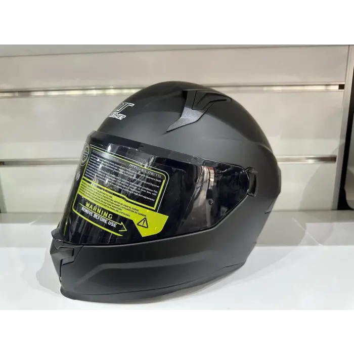 KASK MTS PRO 910 GÜNEŞ GÖZLÜKLÜ MAT SİYAH