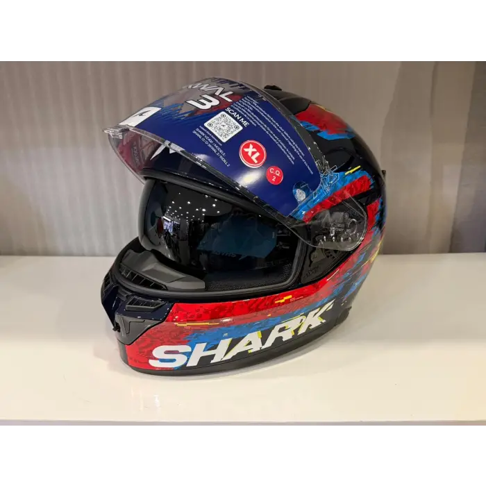 Kask Shark D-SKWAL 3 SPEED-VIB Blue Red Blue