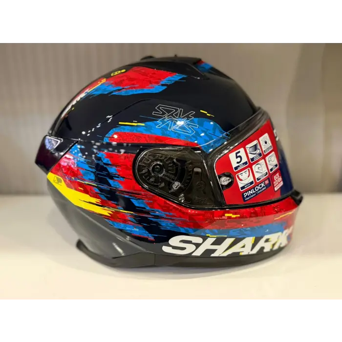 Kask Shark D-SKWAL 3 SPEED-VIB Blue Red Blue