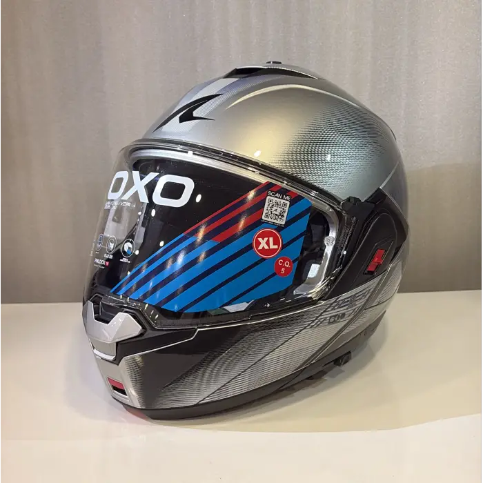 Kask Shark Oxo Speed-Tech Çene Açılır GÜMÜŞ