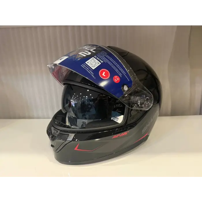 Kask Shark Rıdıll 2 MEKARIUM Black Anthracite Red