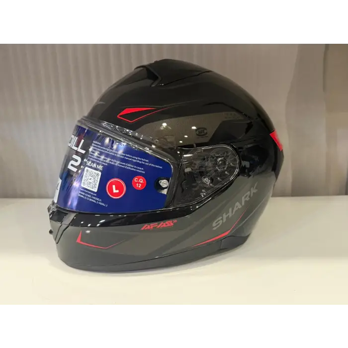 Kask Shark Rıdıll 2 MEKARIUM Black Anthracite Red
