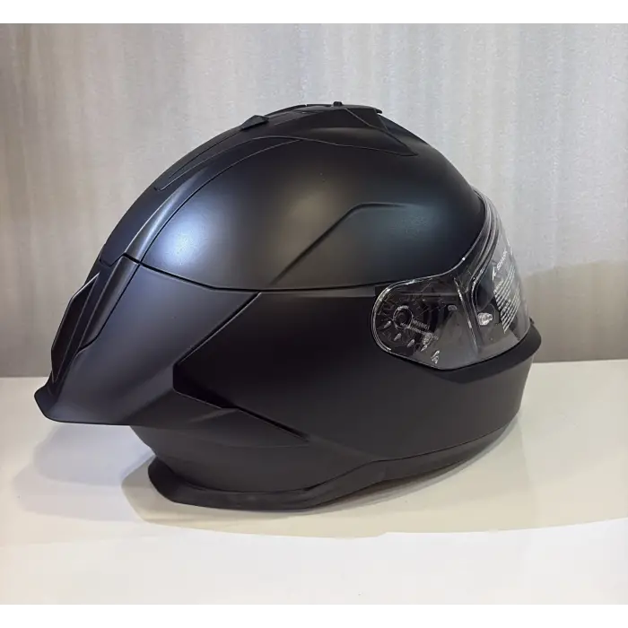 Kask Shark Skwal Cup Dark Shadow Mat Siyah Kapalı