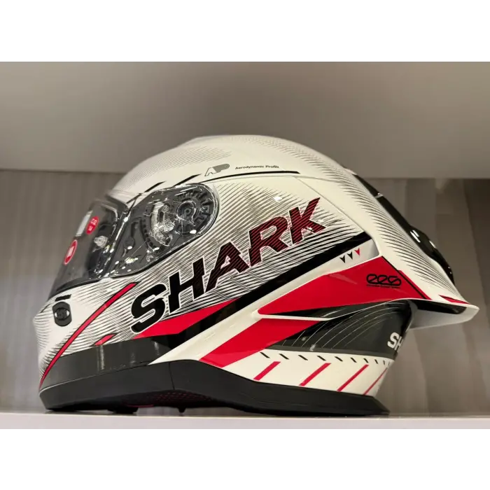 Kask Shark Skwal Cup Speed-Tech BEYAZ/KIRMIZI