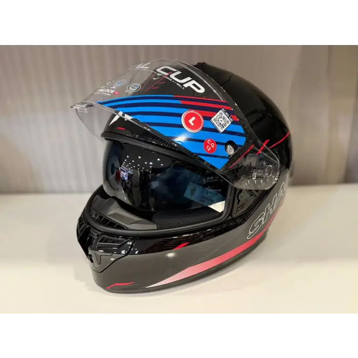 Kask Shark Skwal Cup Speed-Tech SİYAH/KIRMIZI