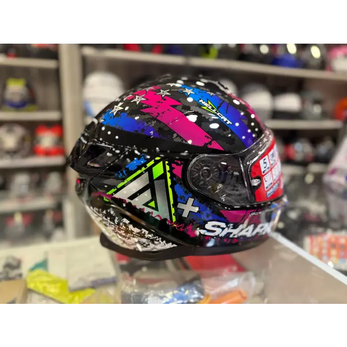 KASK SHARK SKWAL İ3 HELLCAT +RENKLİ CAM