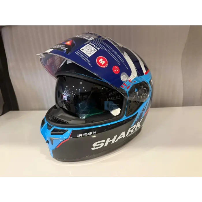 Kask Shark Skwal İ3 Raul Fernandez MAVİ