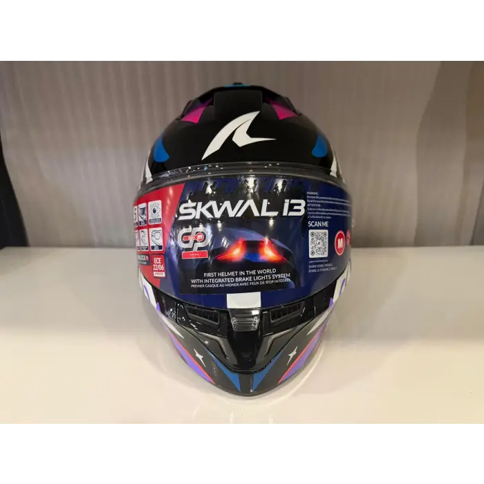 Kask Shark Skwal İ3 SPEED-FANCY Black White Blue