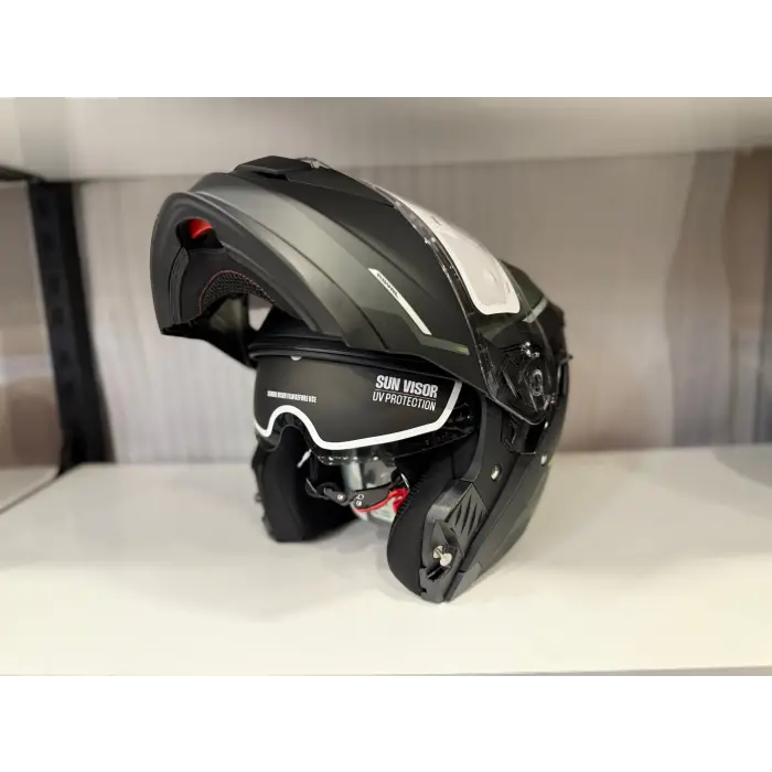 KASK SHIRO DİSCOVER ROYAL SV MAT YEŞİL/SİYAH