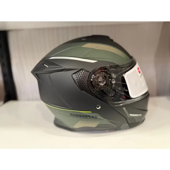 KASK SHIRO DİSCOVER ROYAL SV MAT YEŞİL/SİYAH