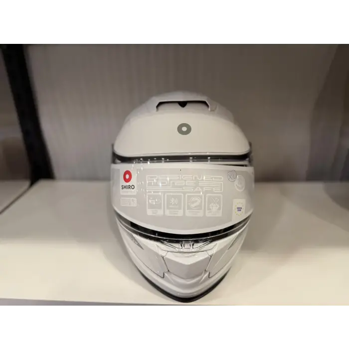 KASK SHIRO DİSCOVER SV PARLAK BEYAZ