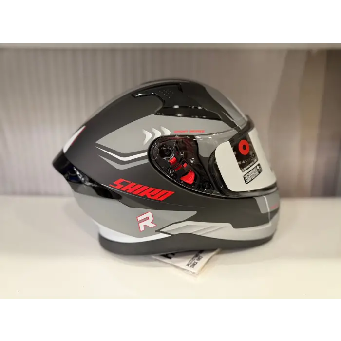 KASK SHIRO KATANA SV ORBE MAT GRİ/SİYAH