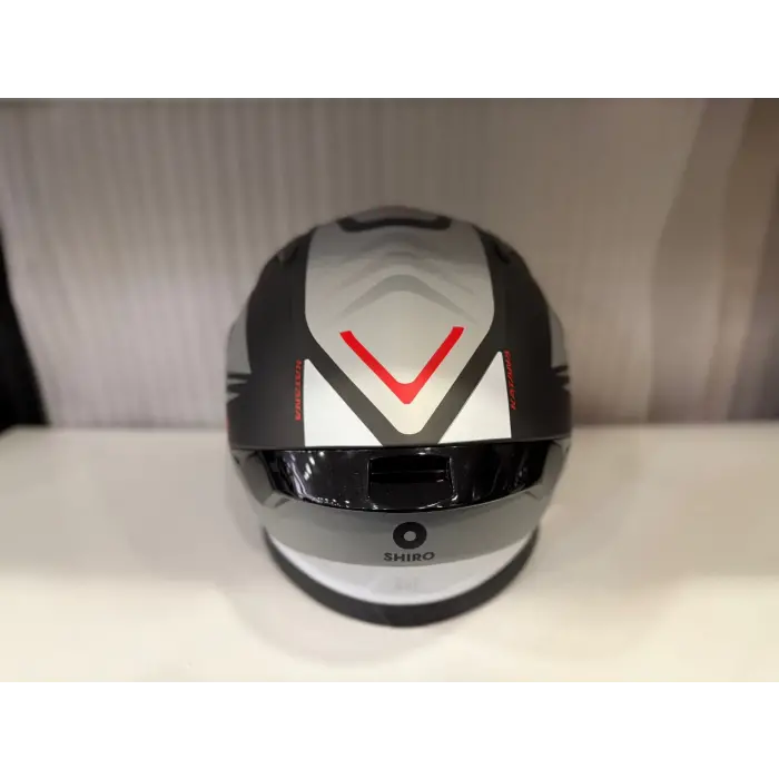 KASK SHIRO KATANA SV ORBE MAT GRİ/SİYAH