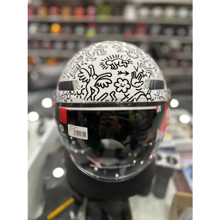 KASK SHIRO SH-62 KİOTO ÇENESİZ DOODLE