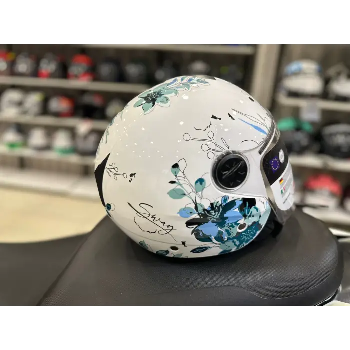 SWAY Sw-715 İris Çenesiz Whıte /Blue