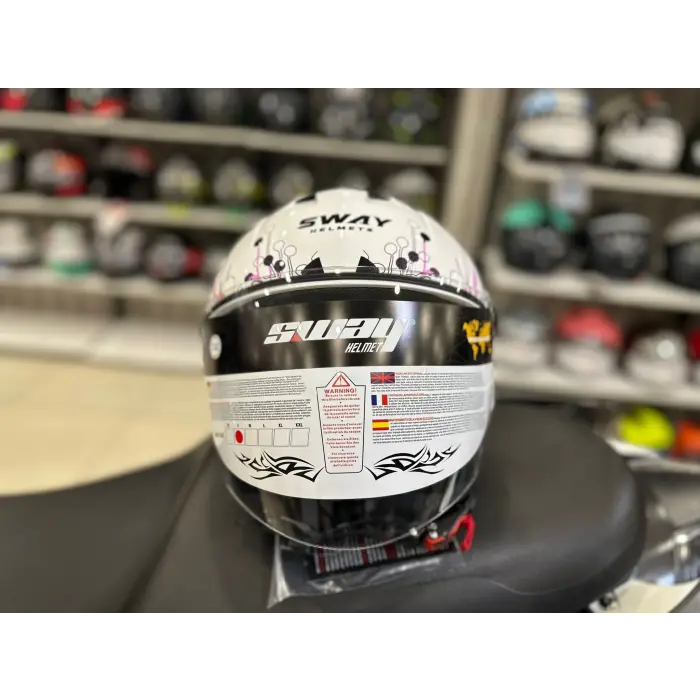 SWAY Sw-715 İris Çenesiz Whıte /Pink