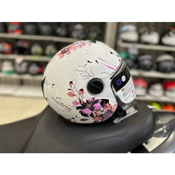 SWAY Sw-715 İris Çenesiz Whıte /Pink