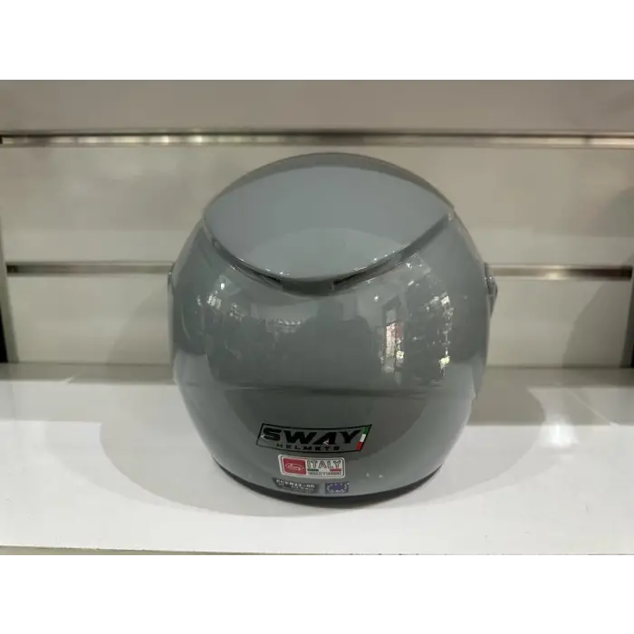 Kask Sw-733 Yarım Aynalı Camlı Nardo Gri