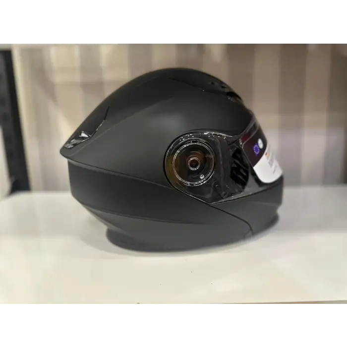 KASK SWAY 926 MAT SİYAH ÇENE AÇILIR