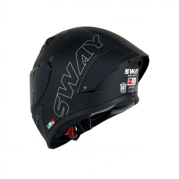 KASK SWAY F357 Kask MAT SİYAH