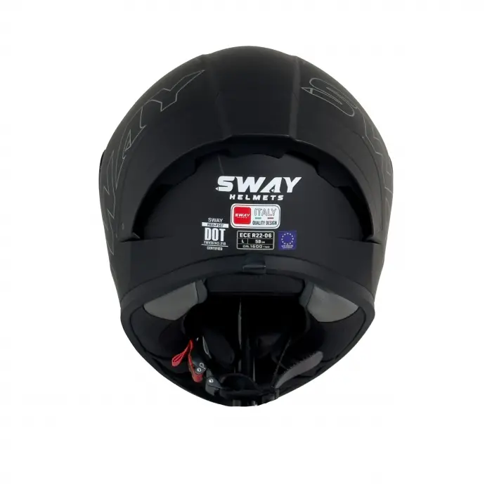 KASK SWAY F357 Kask MAT SİYAH