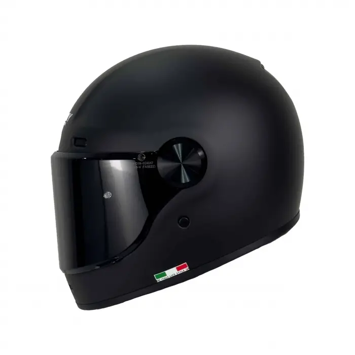 KASK SWAY SW-V6 RETRO MAT SİYAH