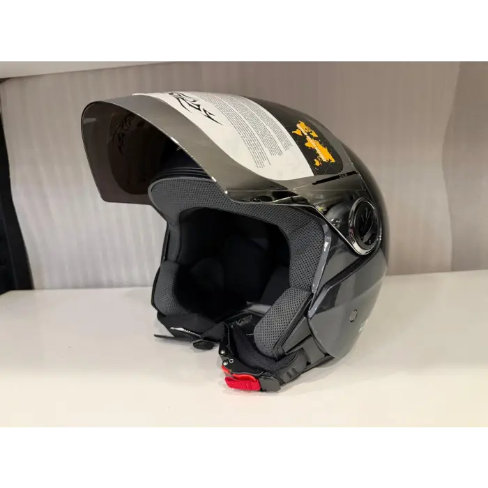 KASK SWAY SW 715 HD GREY (Aynalı Vizör)