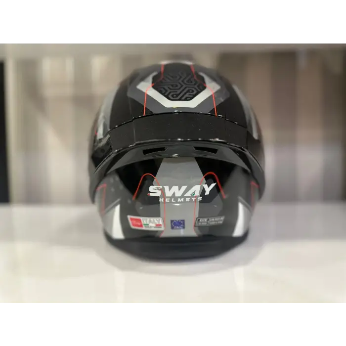 KASK SWAY SW 850 BLACK/WHITE FULL FACE