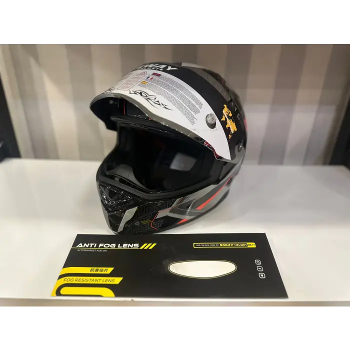 KASK SWAY SW 850 BLACK/WHITE FULL FACE