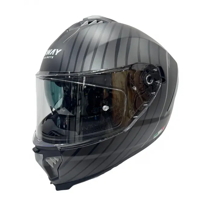 KASK SWAY SW 865 SPACE Black Whıte GÜNEŞ GÖZLÜKLÜ