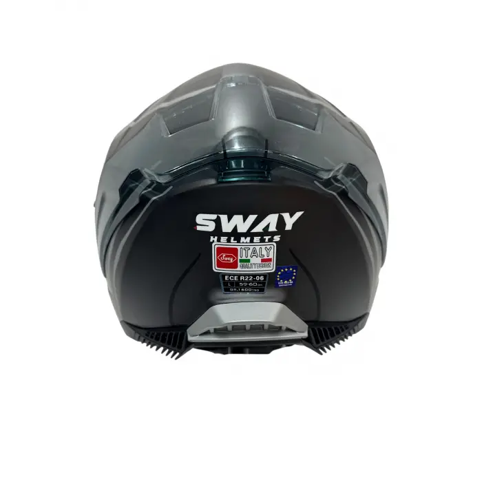 KASK SWAY SW 865 SPACE Black Whıte GÜNEŞ GÖZLÜKLÜ