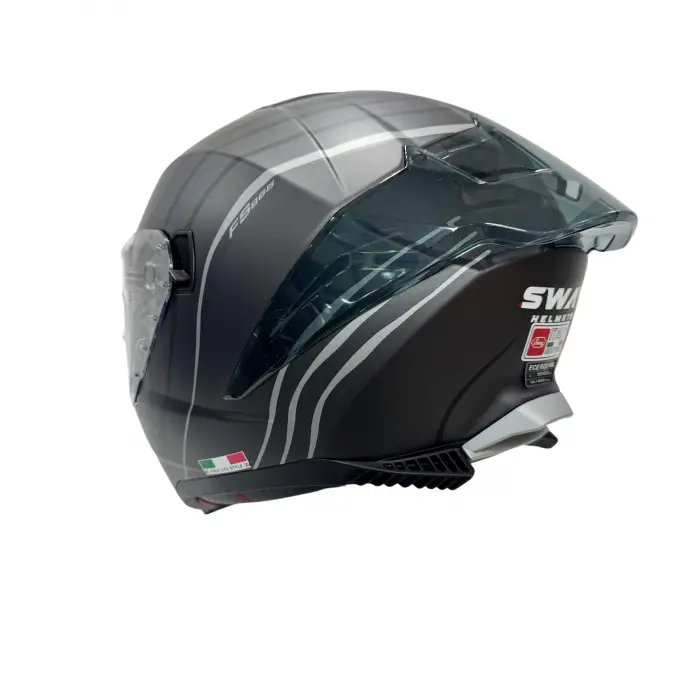 KASK SWAY SW 865 SPACE Black Whıte GÜNEŞ GÖZLÜKLÜ