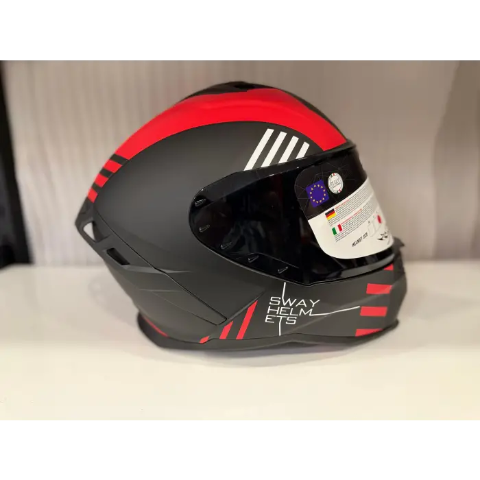 KASK SWAY SW 867 BLADE Black/Red Full Face