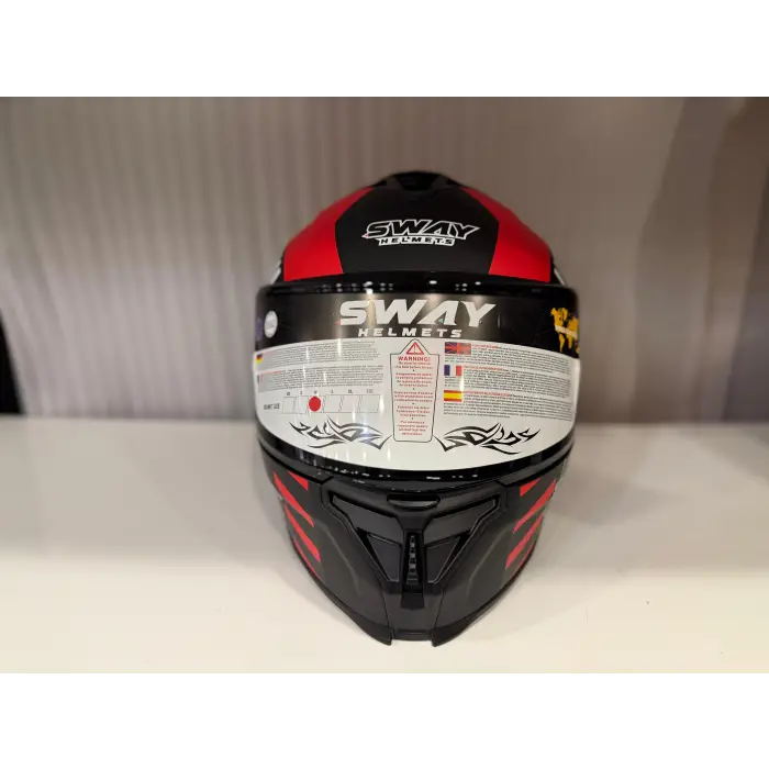 KASK SWAY SW 867 BLADE Black/Red Full Face