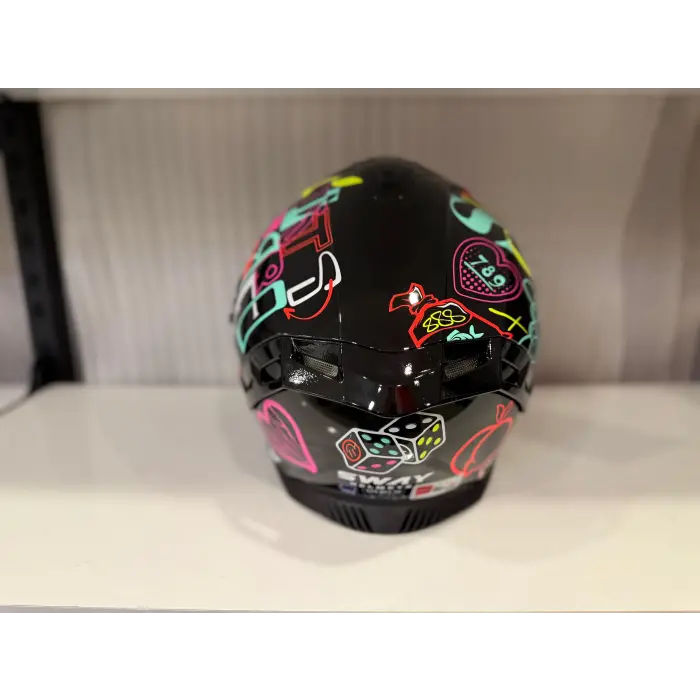 KASK SWAY SW 867 PERİ Colorful Full Face