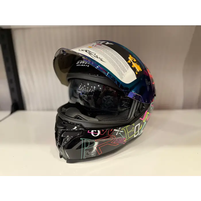KASK SWAY SW 867 PERİ Colorful Full Face
