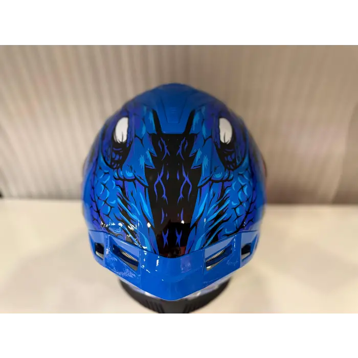 KASK SWAY SW 867 STORM Blue Full Face