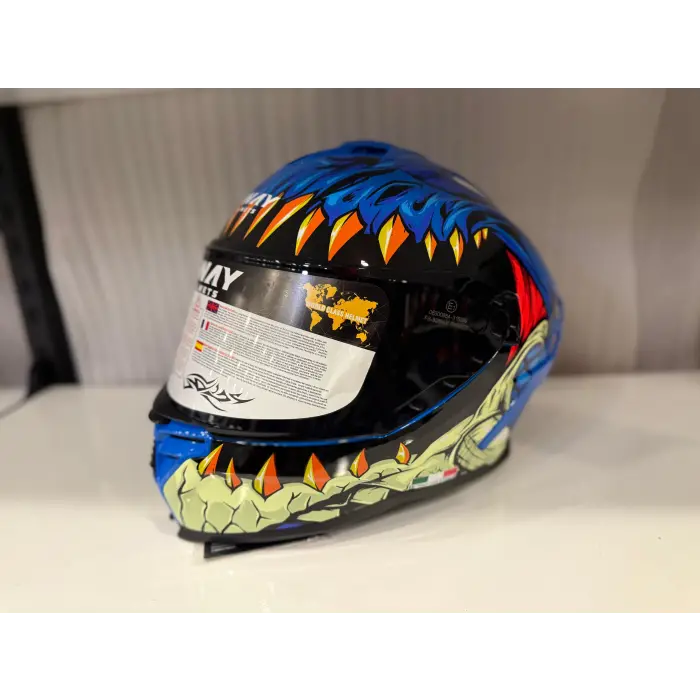 KASK SWAY SW 867 STORM Blue Full Face