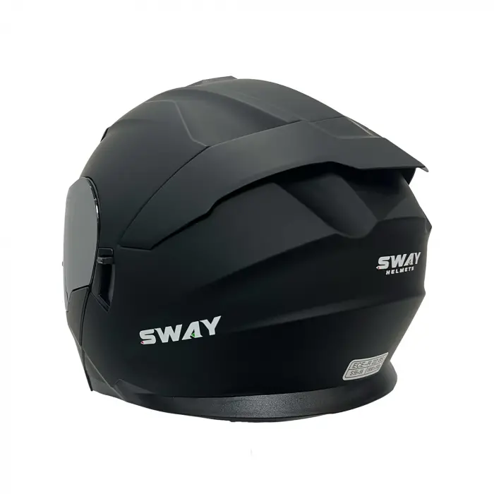 KASK SWAY SW 912 MATT BLACK ÇENE AÇILIR
